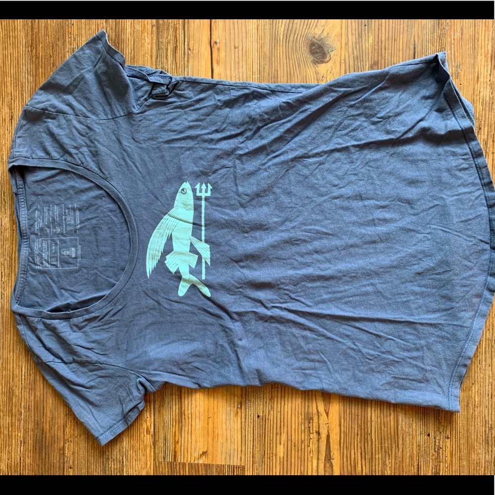 Patagonia Women’s Flying Fish Scoop Neck Tshirt
